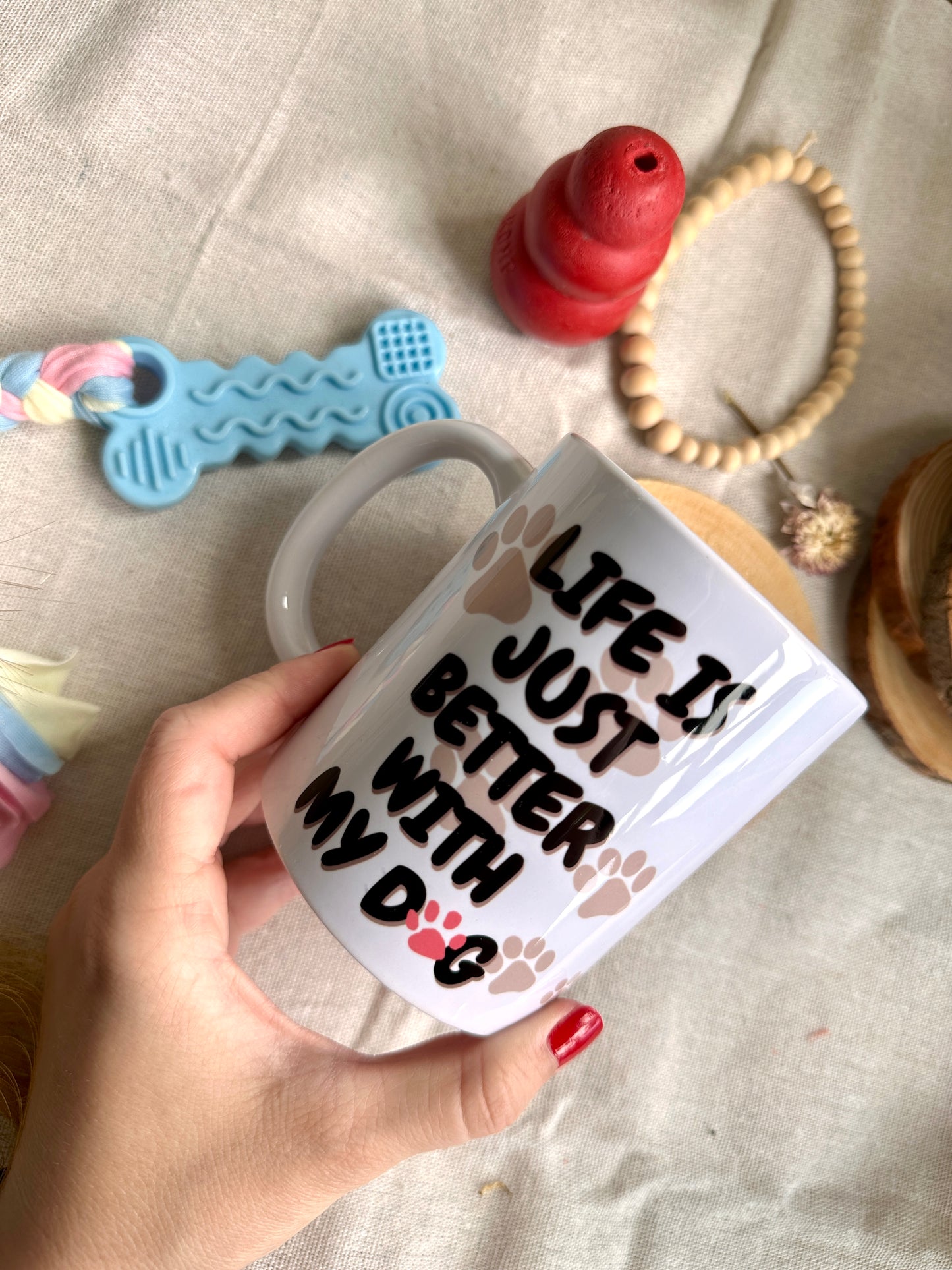 Taza Personalizada - Foto Perro/Gato + Frase