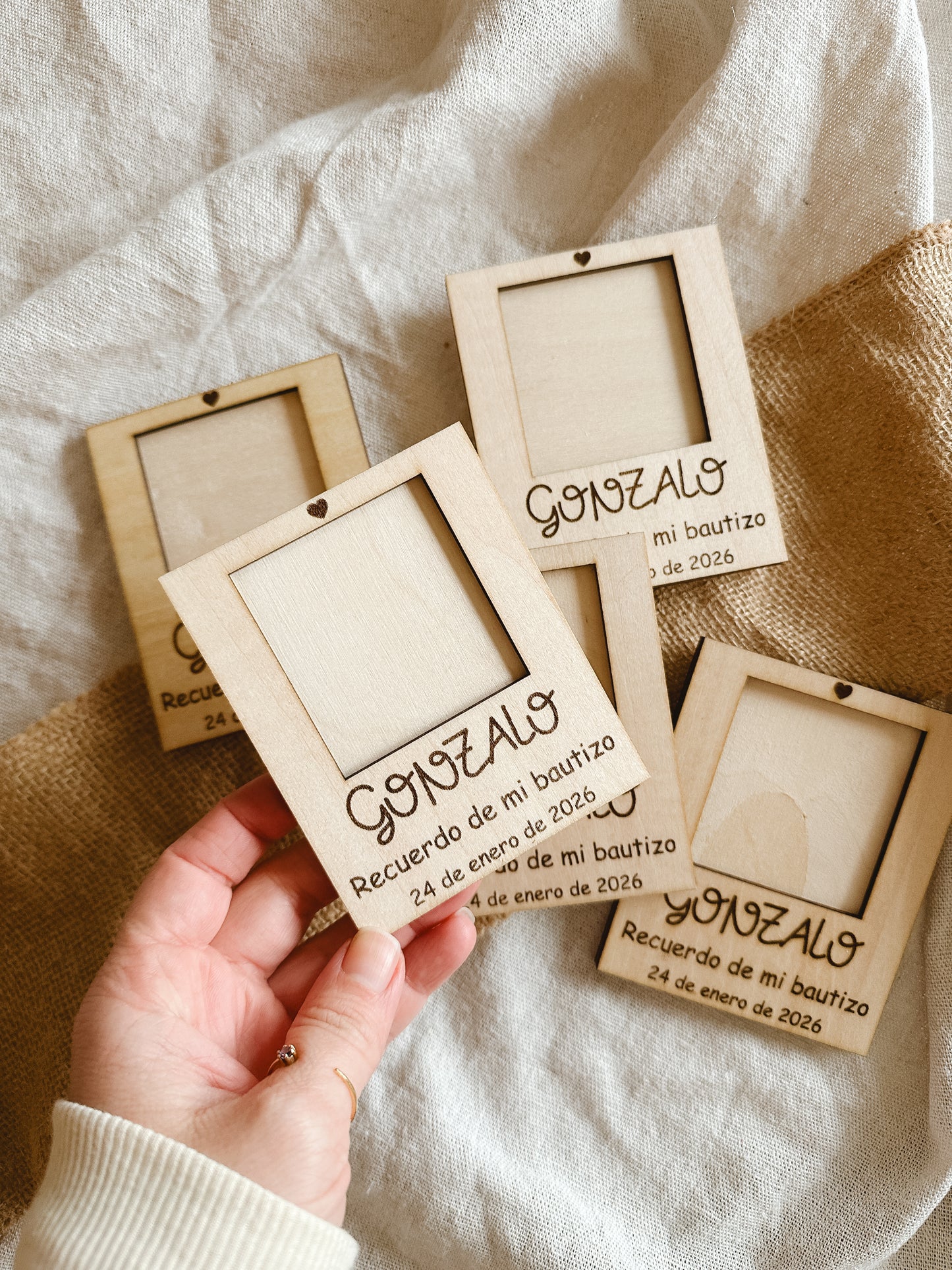 Marco de fotos recordatorio + imán 📸