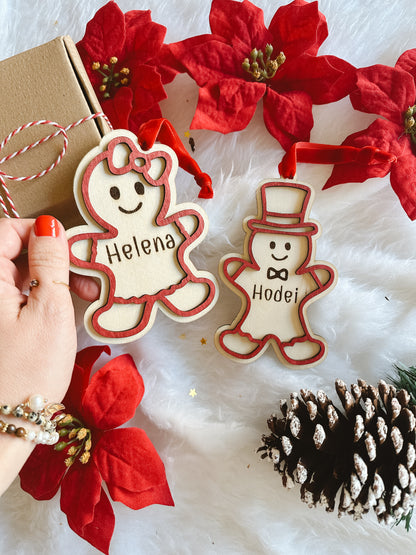 Adornos Muñecos de Jengibre🎄