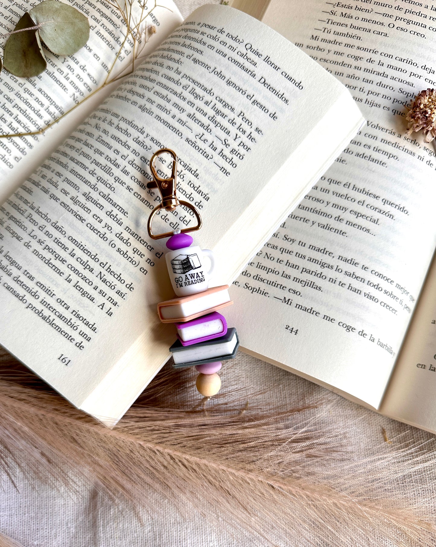 Llavero Libros 📚♥️