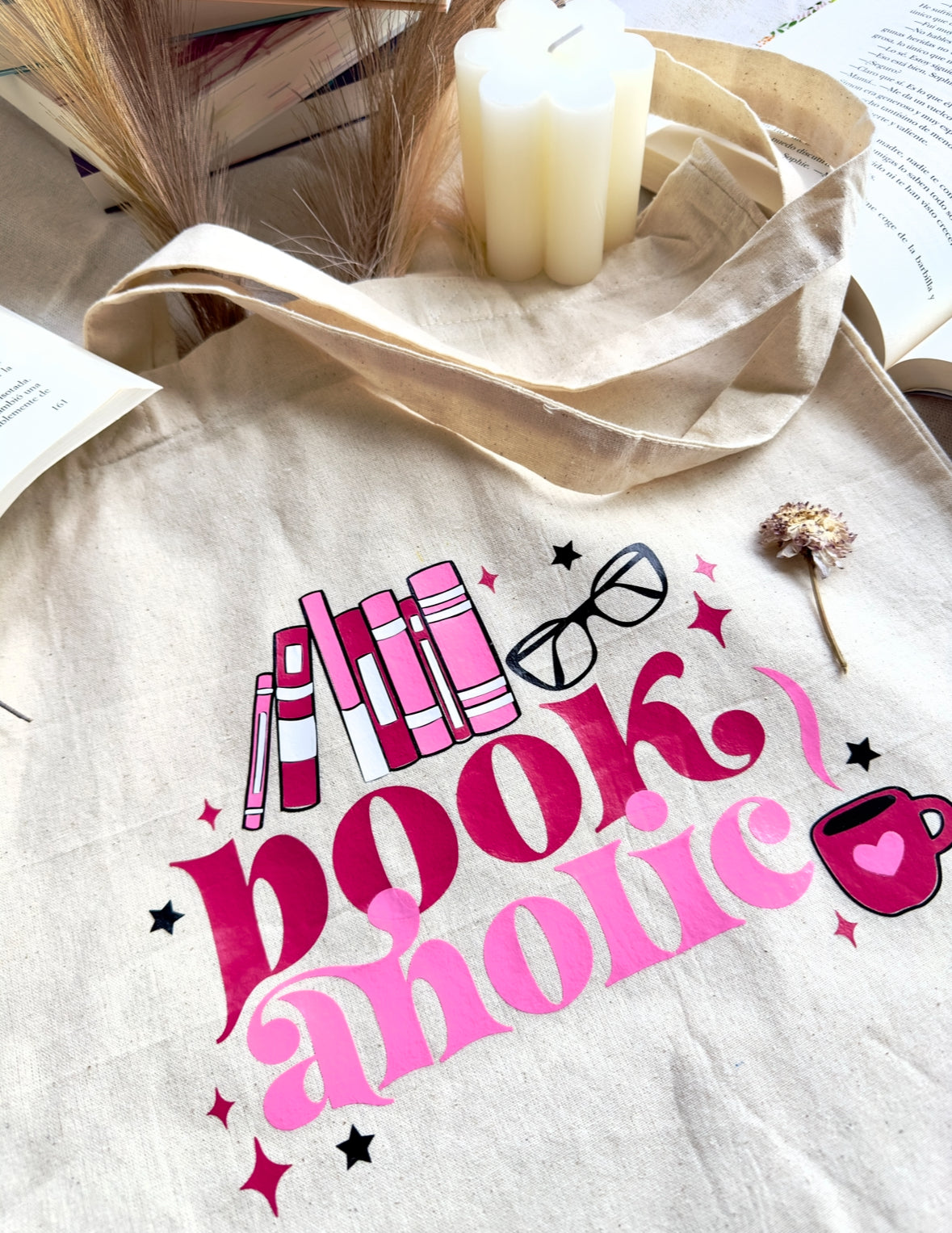 ToteBag - Accro aux livres