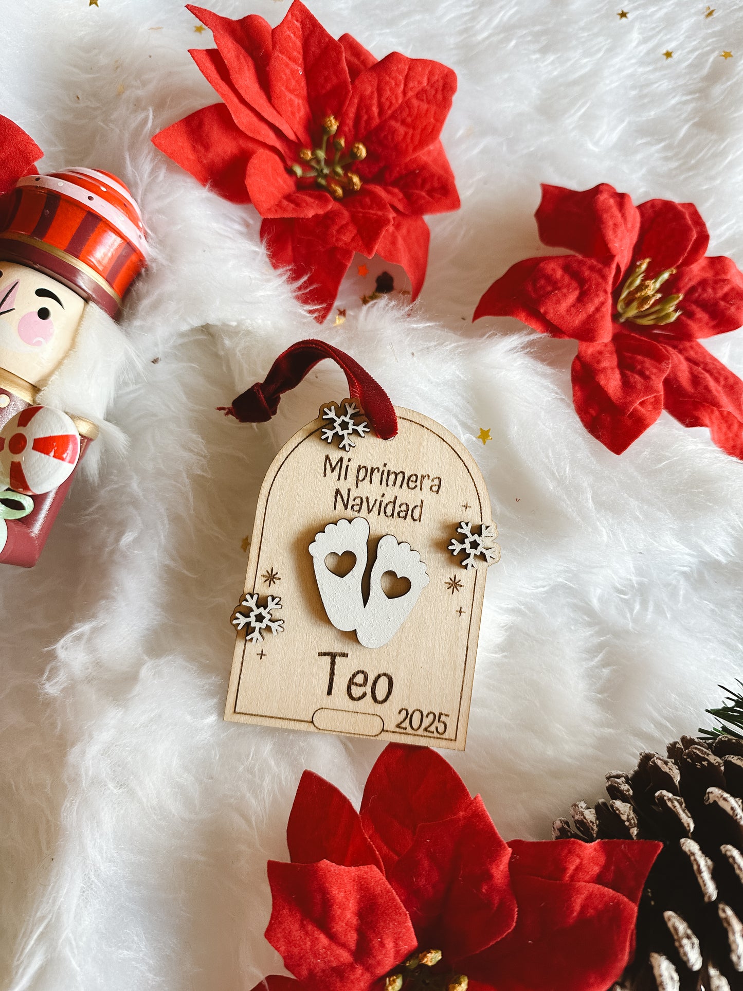 Adorno "Mi primera Navidad" 🎄🐣