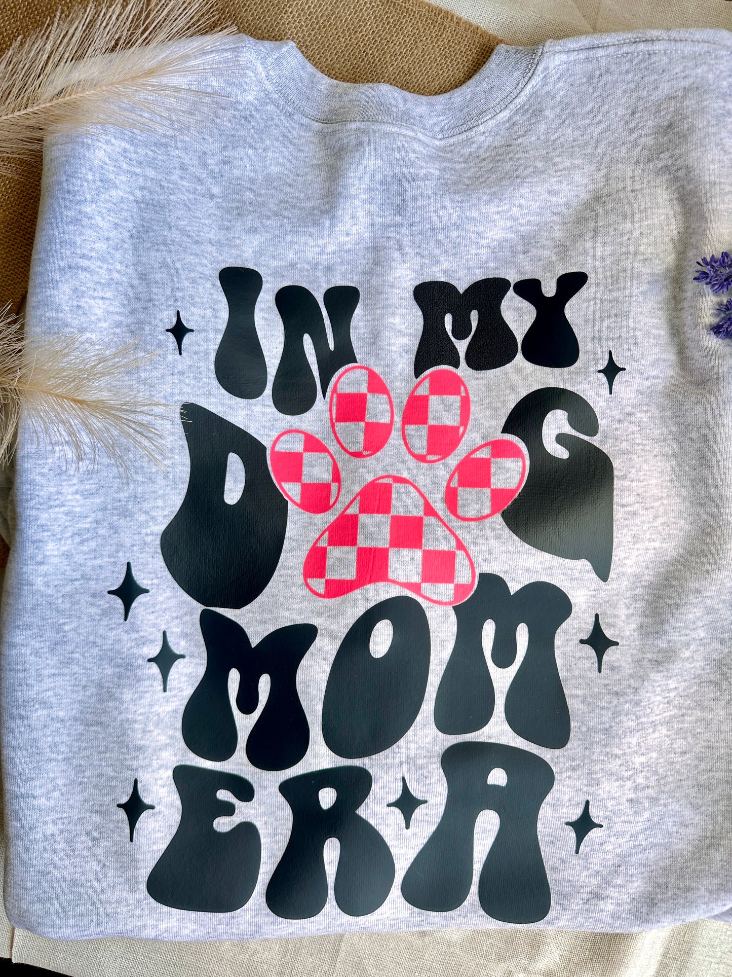 Sudadera Personalizada Algodón - Dog/Cat Mom Era