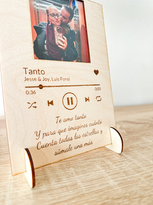 Placa Spotify Personalizada