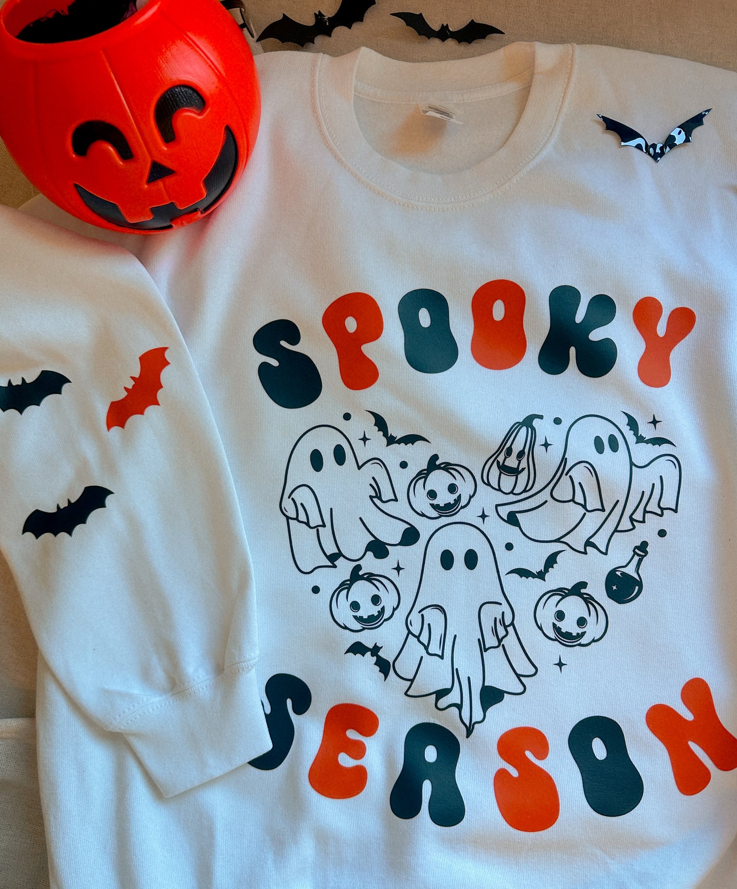 Sudadera Personalizada Algodón - Halloween - Spooky Season