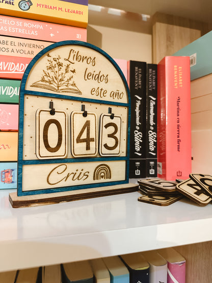 Contador de libros - Book counter 📚