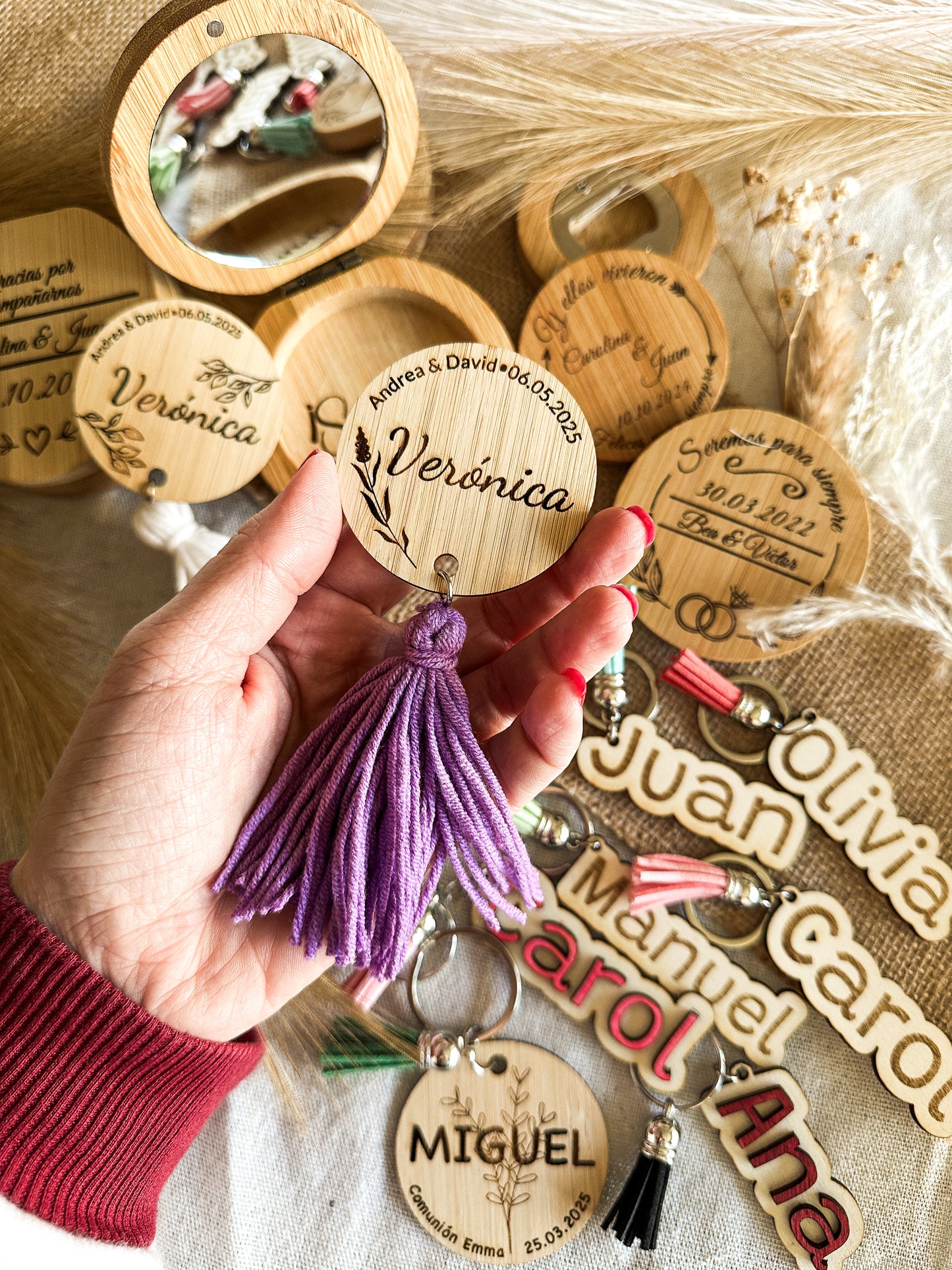 Marcasitios Bambú Personalizados