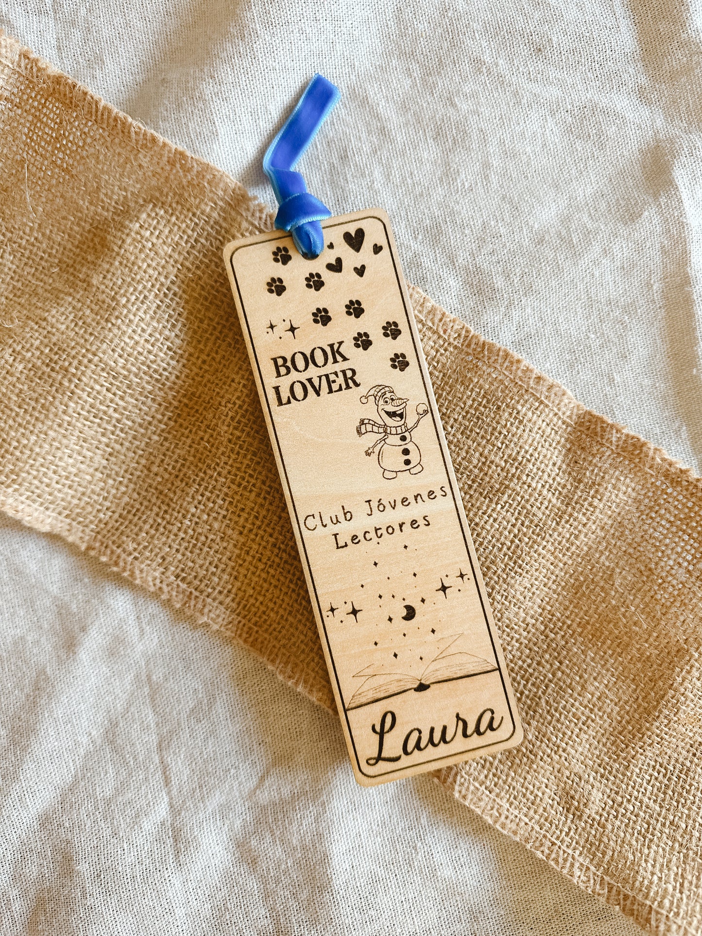 Marca páginas madera - Personalizado ✨