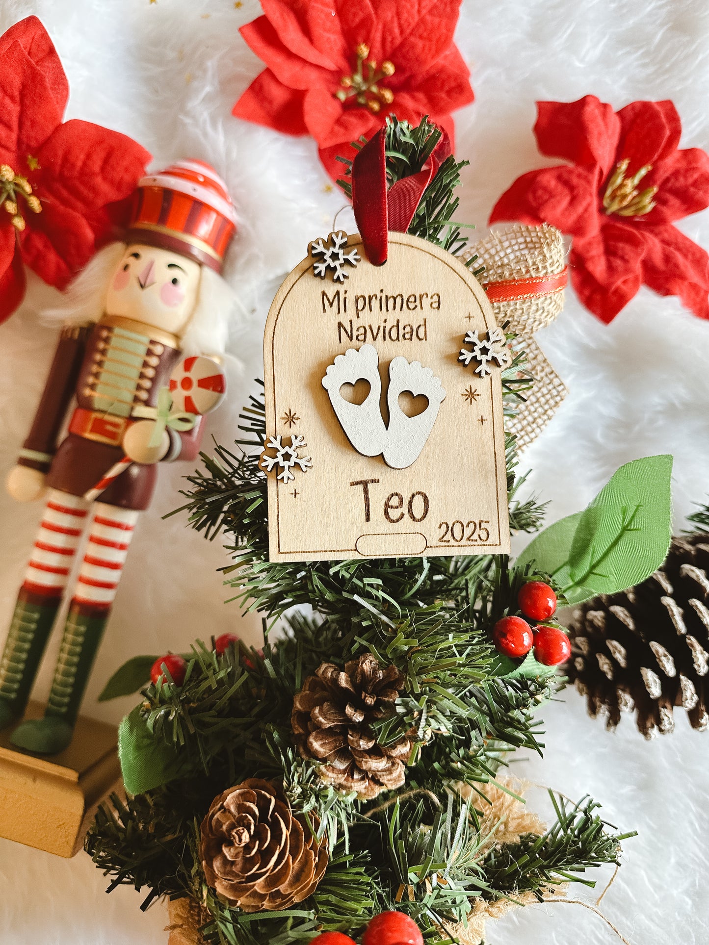 Adorno "Mi primera Navidad" 🎄🐣