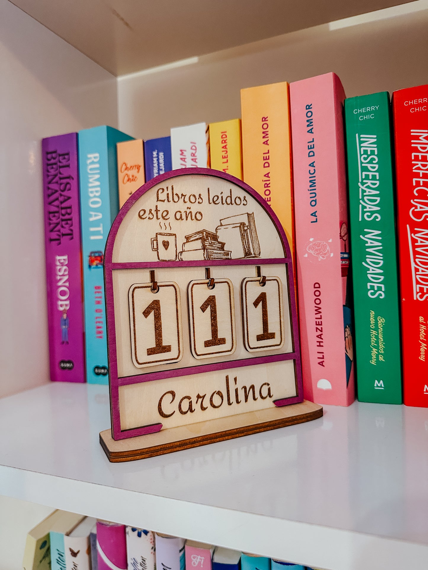 Contador de libros - Book counter 📚