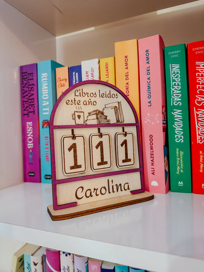 Contador de libros - Book counter 📚