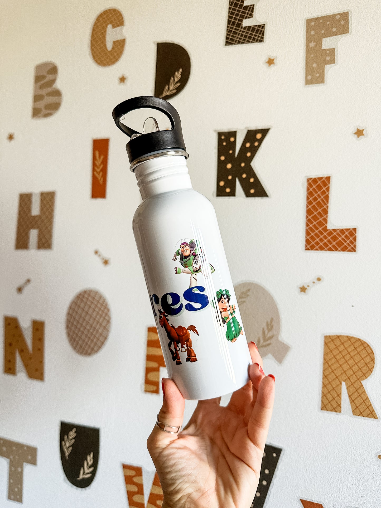 Botella Personalizada - Nombre + Dibujo