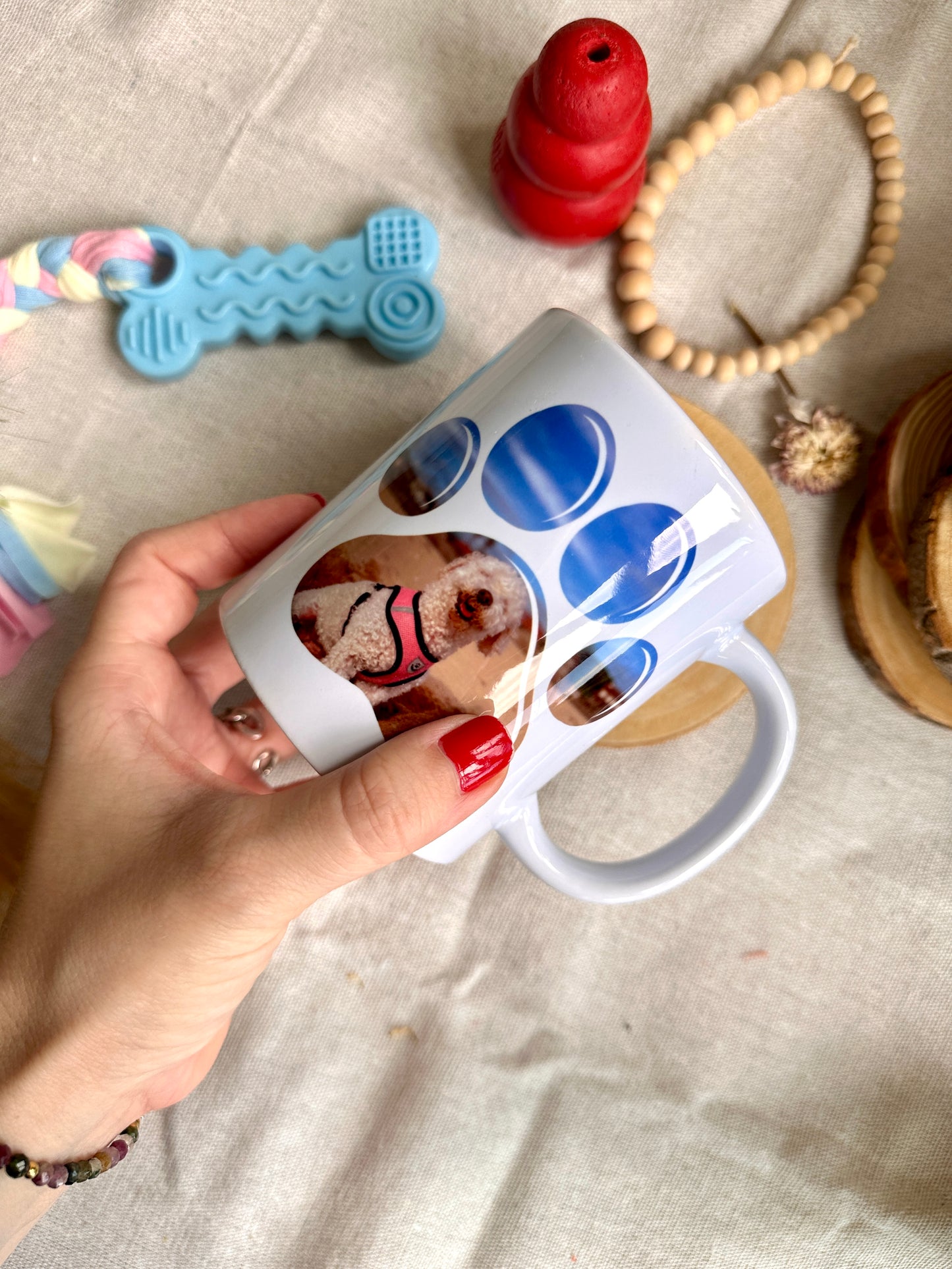 Taza Personalizada - Foto Perro/Gato + Frase