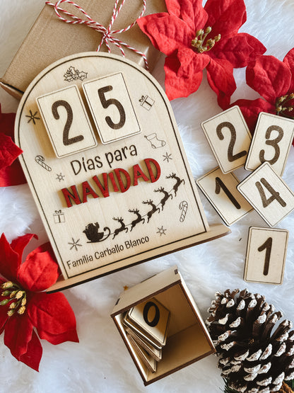Calendario Adviento Navidad - Fichas🎄✨