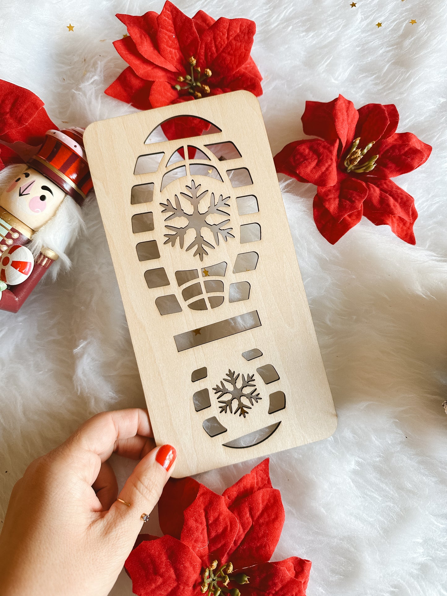 Plantilla huella - Papá Noel 🎅🏼