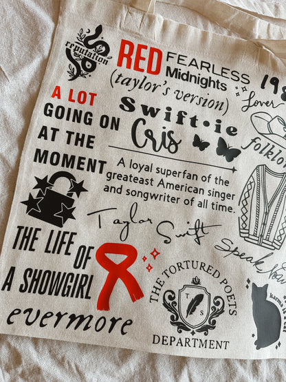 Tote Bag Taylor Swift Personalizada