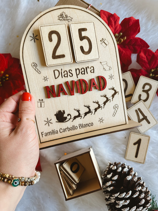 Calendario Adviento Navidad - Fichas🎄✨