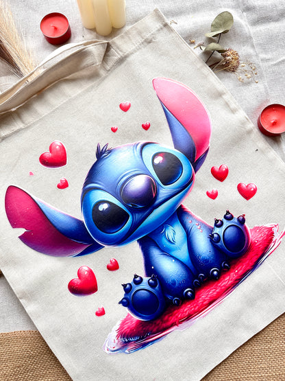 Tote Bag - Stitch Love - Última Unidad