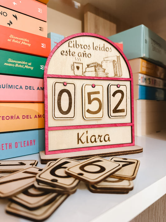 Contador de libros - Book counter 📚