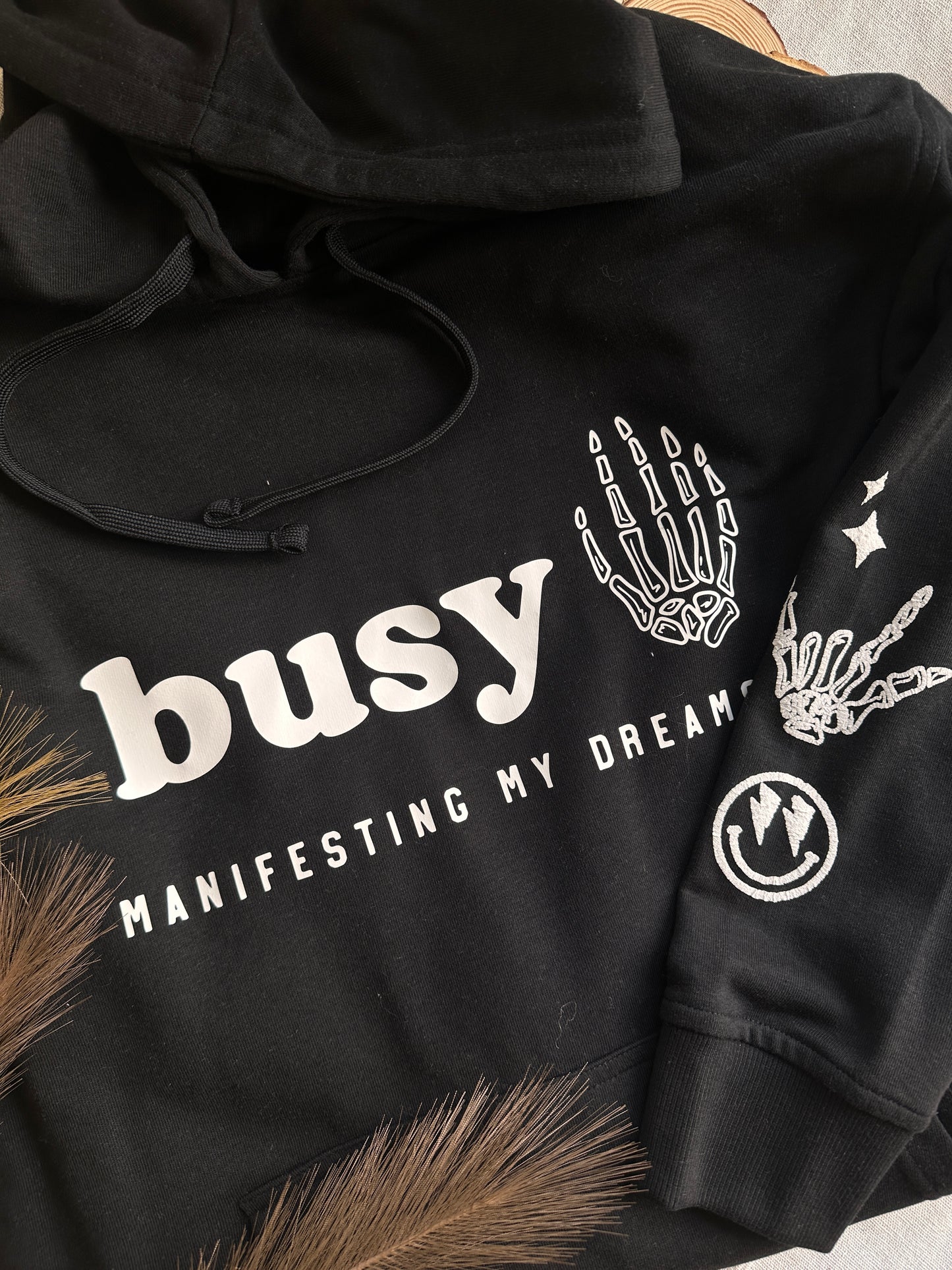 Sudadera Unisex - Busy manifesting my dreams