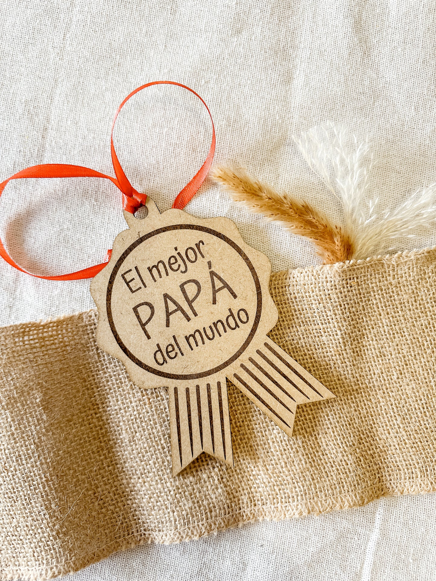 Medalla de madera personalizada