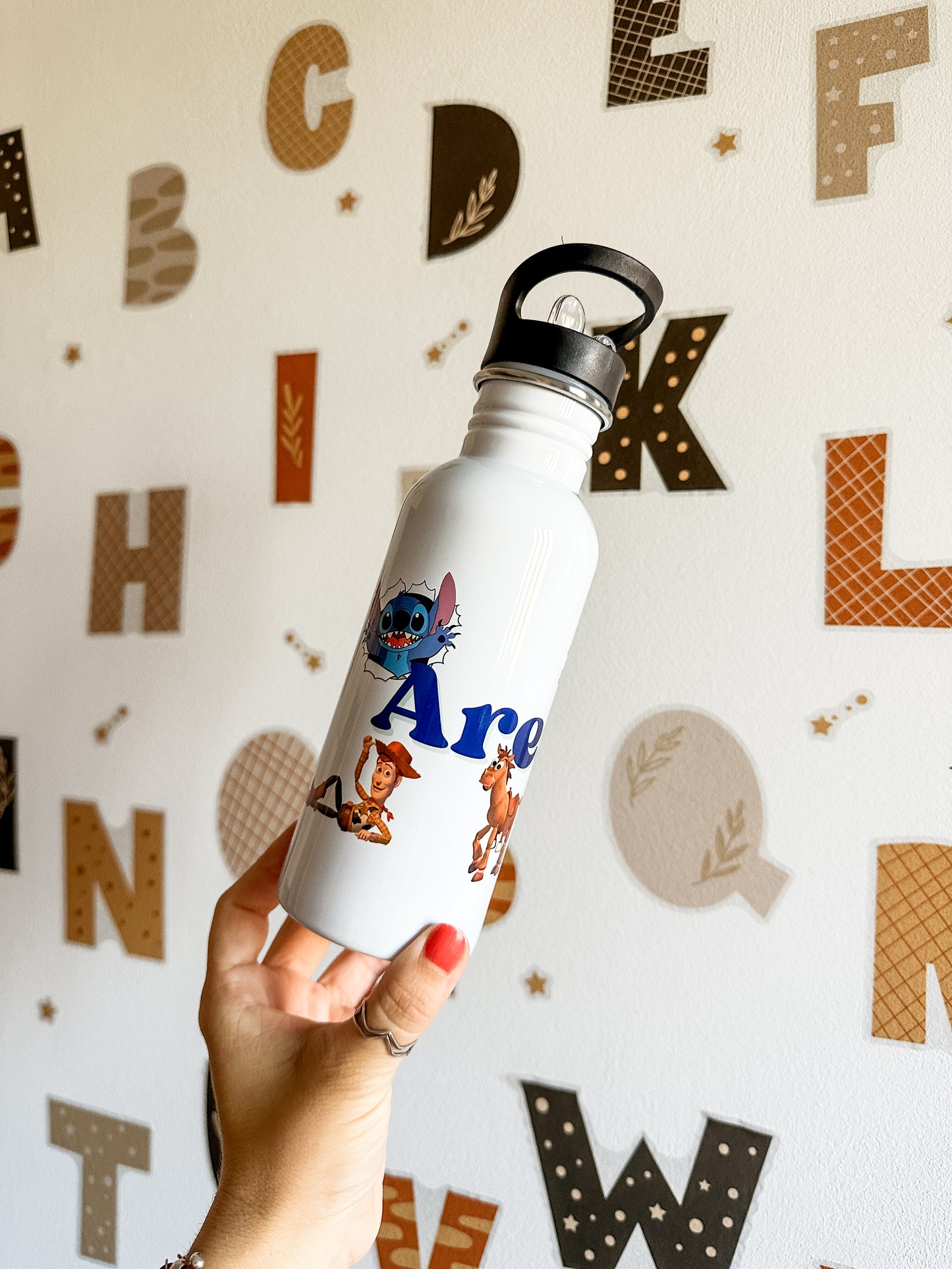 Botella Personalizada - Nombre + Dibujo