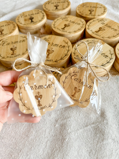 Abridor - Flor imantado madera personalizado 🧲