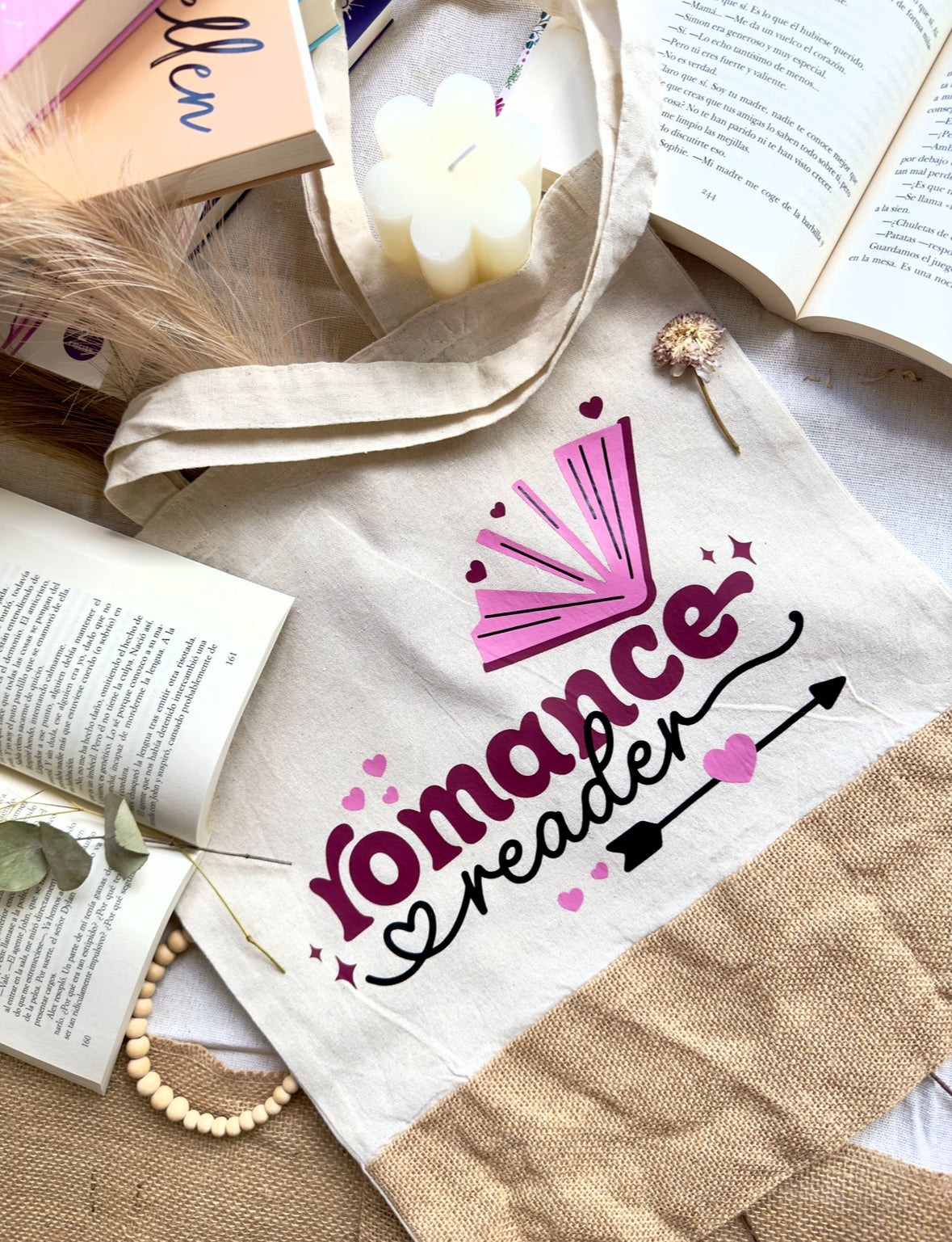 Tote Bag Book Lovers - Romance reader