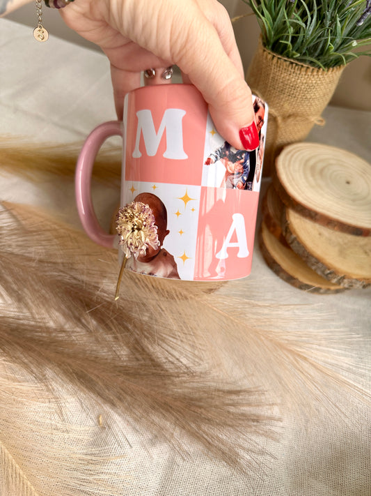 Taza Personalizada - Mamá / Papá + Fotos