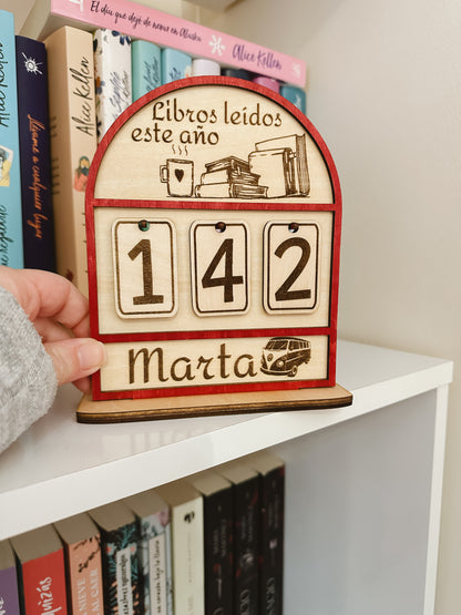 Contador de libros - Book counter 📚