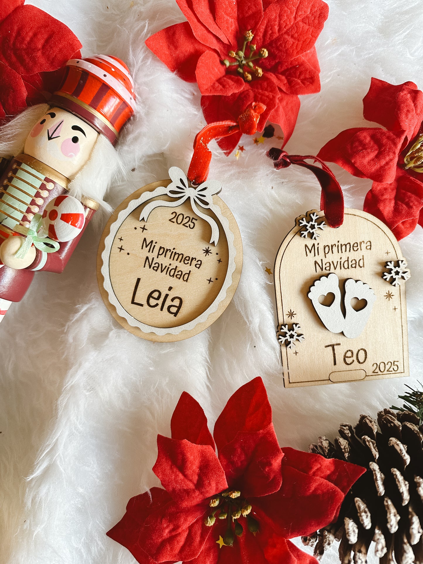Adorno "Mi primera Navidad" 🎄🐣