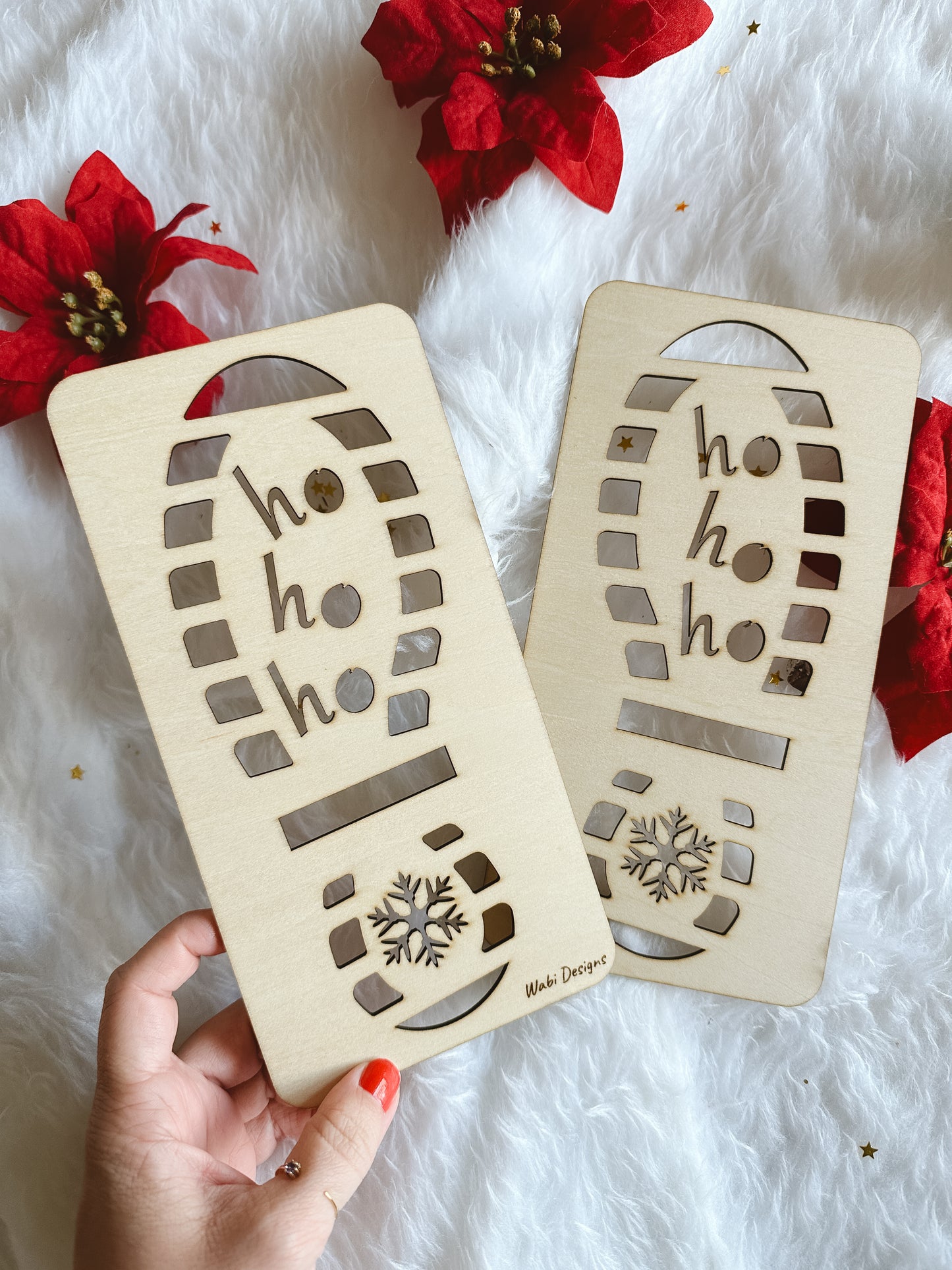 Plantilla huella - Papá Noel 🎅🏼