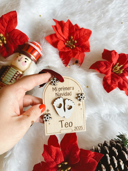 Adorno "Mi primera Navidad" 🎄🐣