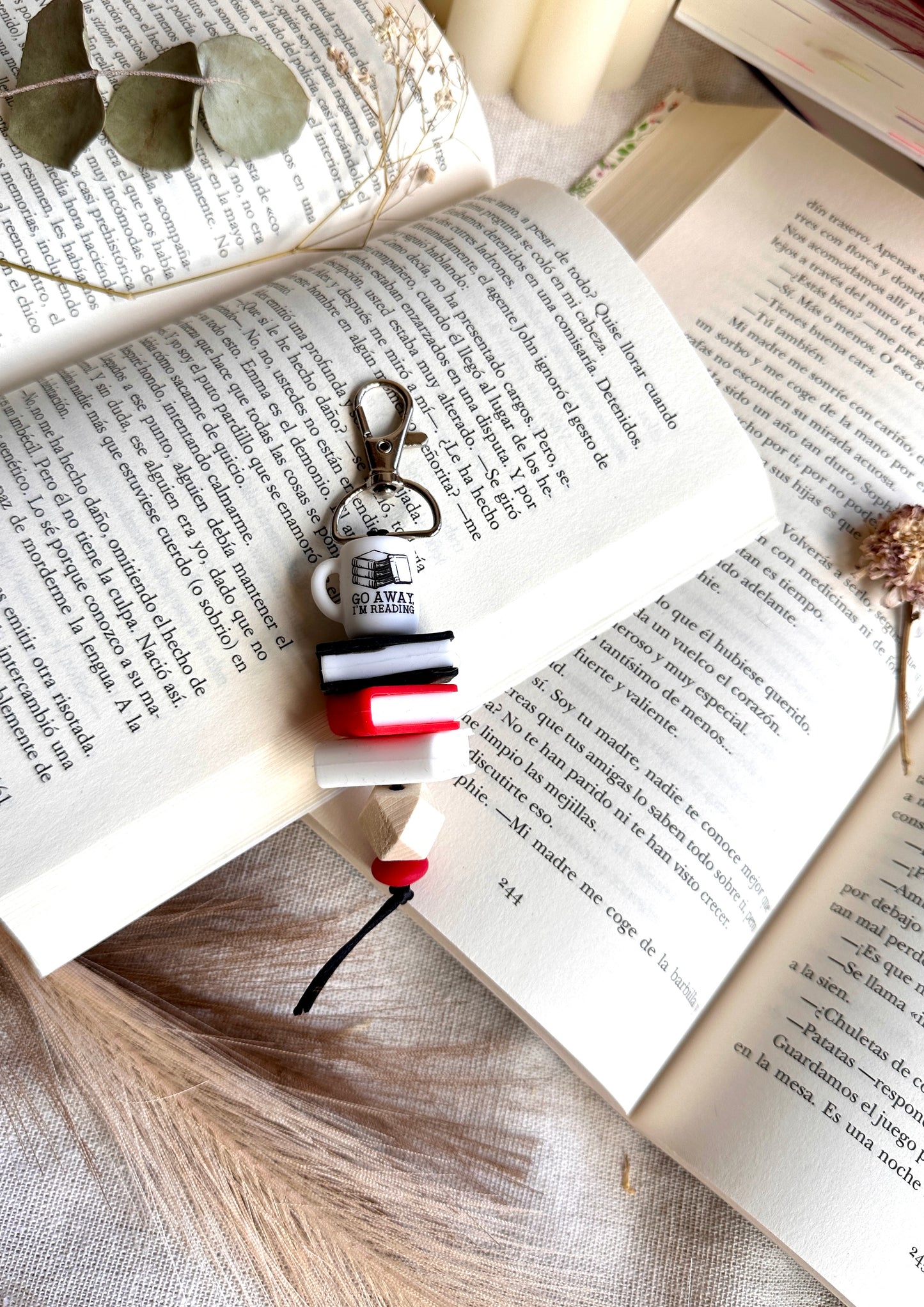 Llavero Libros 📚♥️