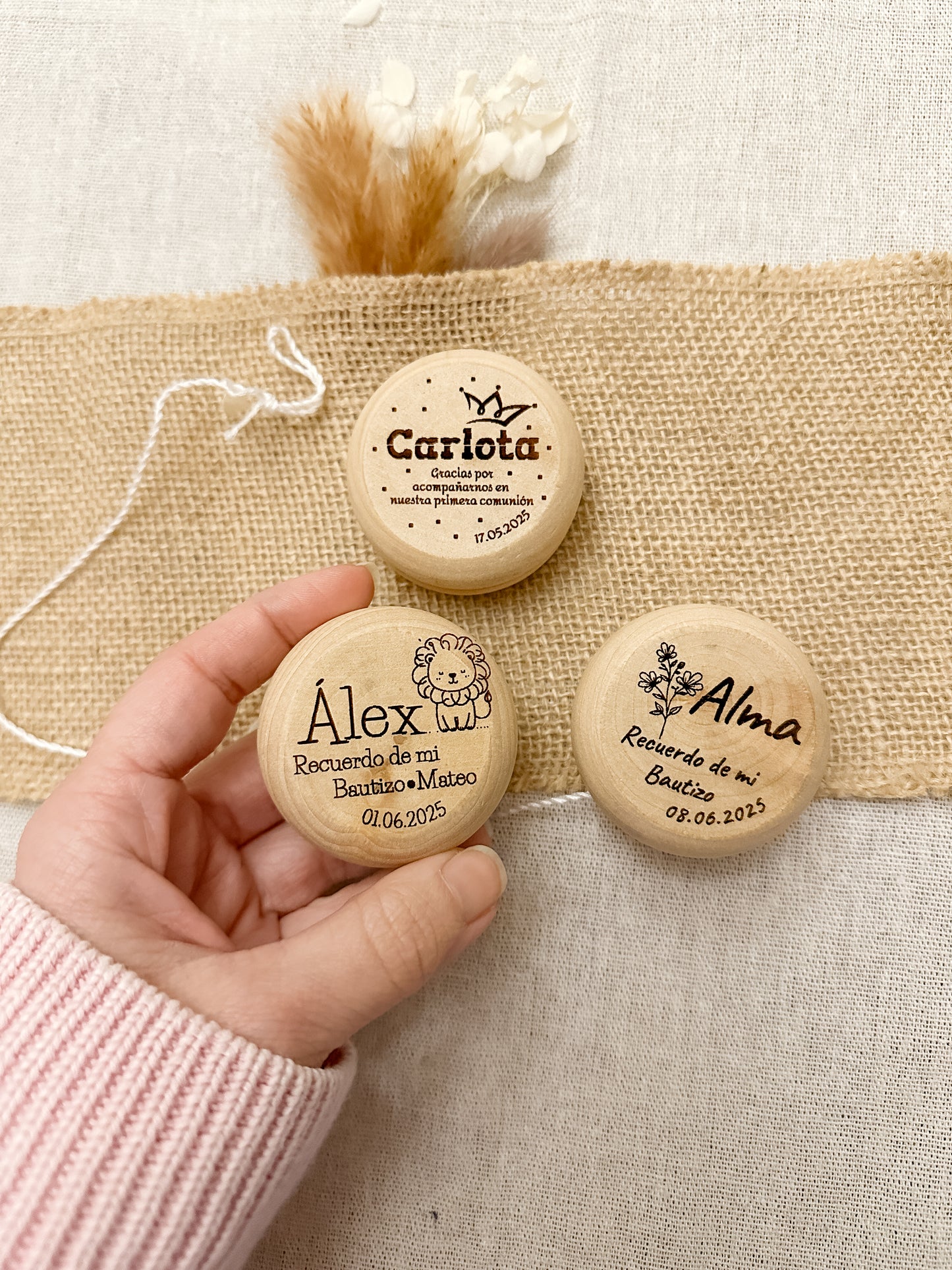 Yo-Yo de madera personalizado