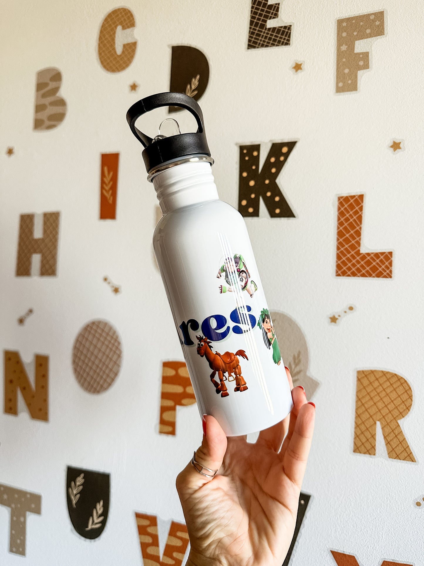 Botella Personalizada - Nombre + Dibujo