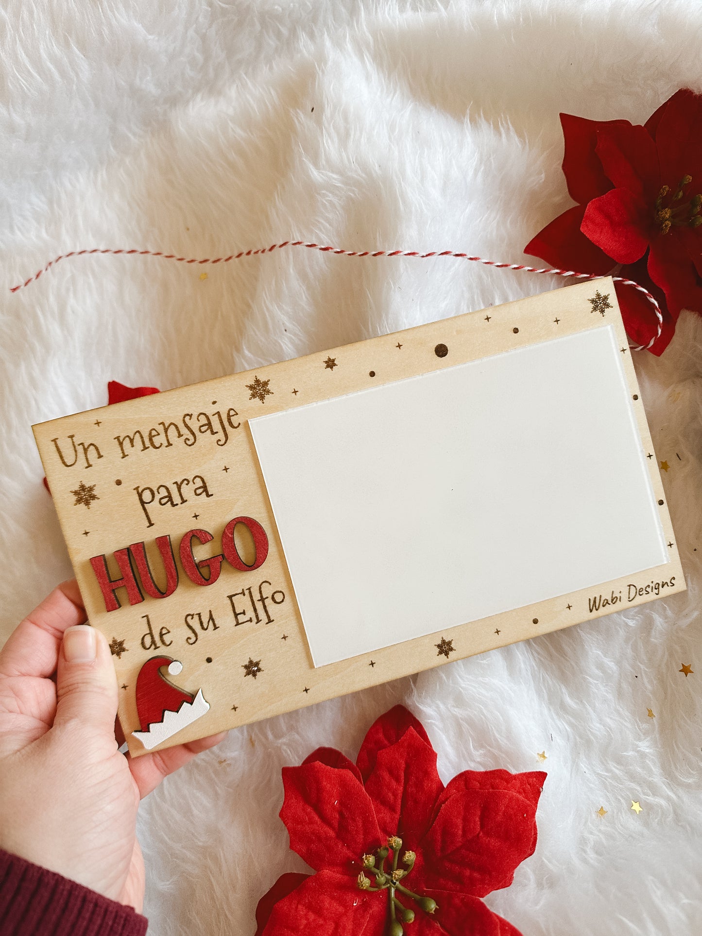 Cartel Elfo Navideño