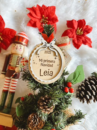 Adorno "Mi primera Navidad" 🎄🐣