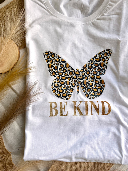 Camiseta Algodón Mujer - Be Kind - Última Unidad