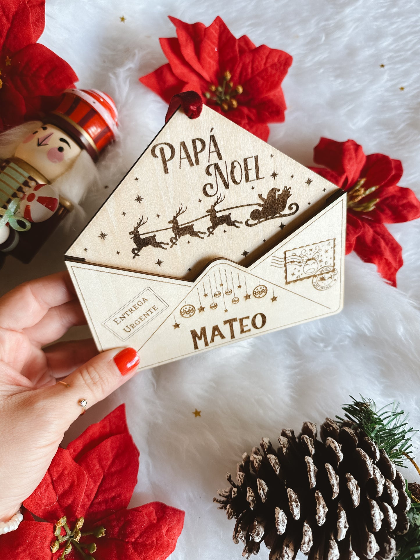 Sobre Navidad Personalizado 🎄🎅🏼