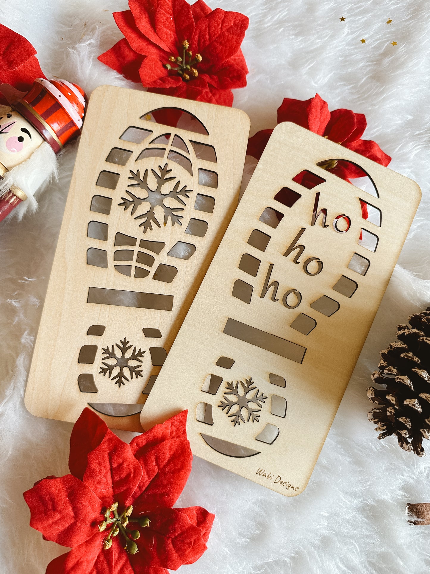 Plantilla huella - Papá Noel 🎅🏼