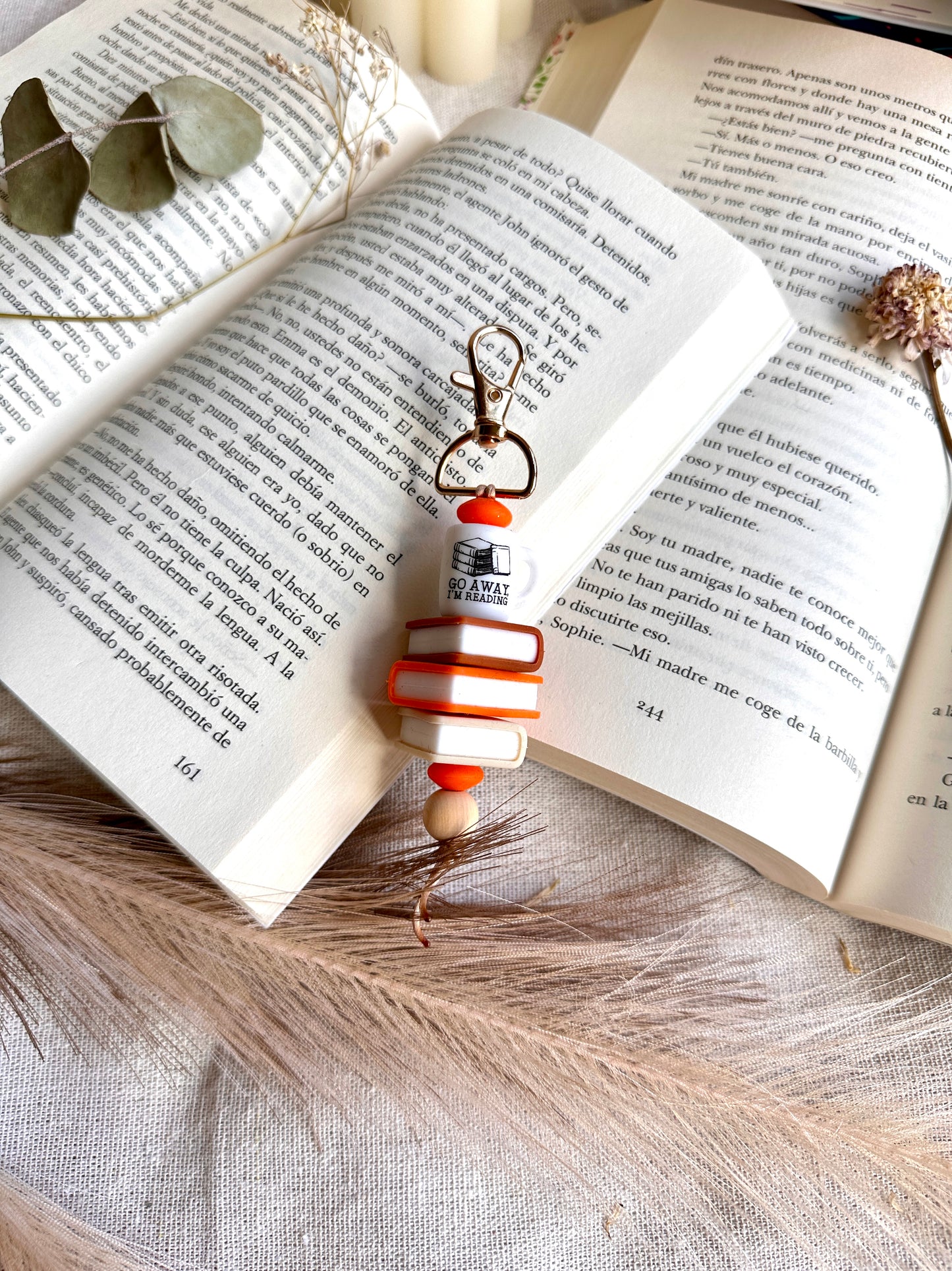 Llavero Libros 📚♥️