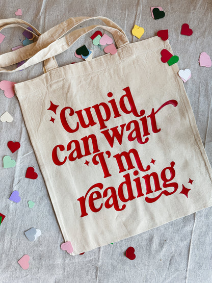 Tote Bag "Cupid can wait"