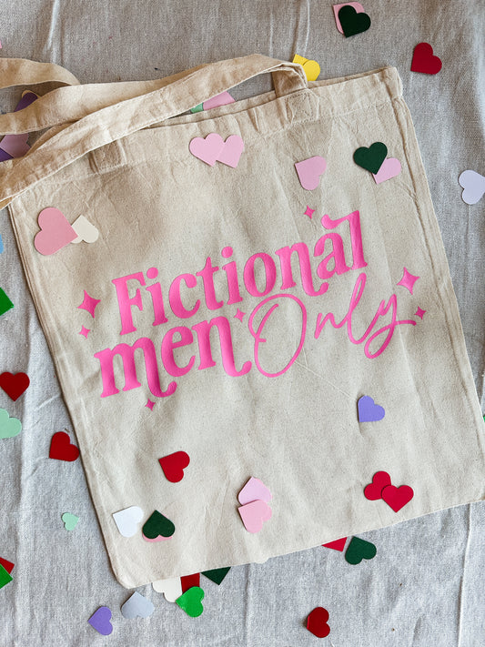 Tote Bag "Fictional men Only"